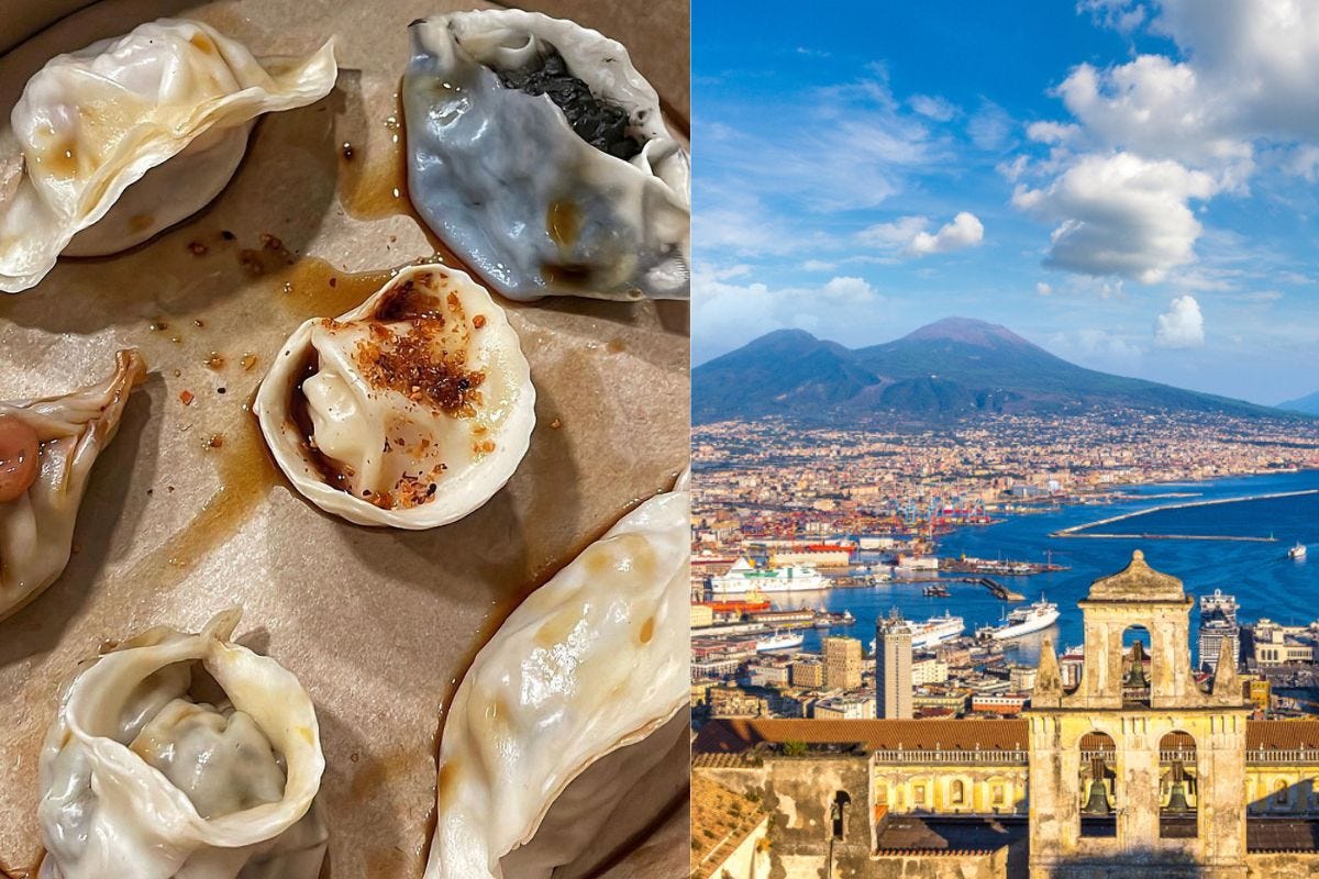 Napoli, uno dei migliori street food in città? I ravioli al vapore di Bop Dumpling