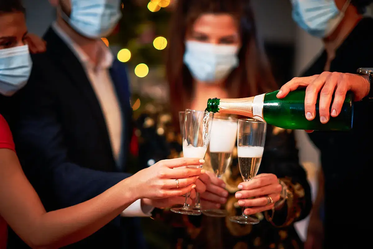 Spumante italiano per le Feste Un Natale con spumanti italiani:&nbsp; 17% di vendite rispetto al 2020