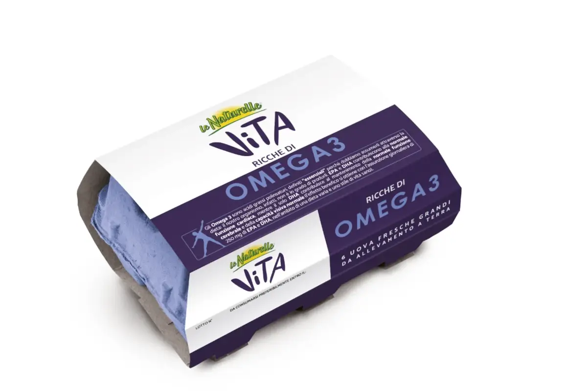 Le Uova Naturelle Vita&nbsp; Albume e uova Naturelle Vita: una carica di vitamine e minerali