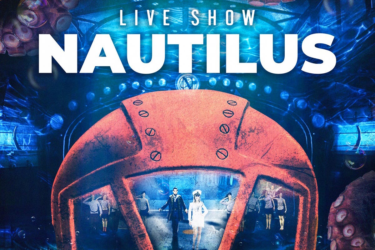 Nautilus, il live show va in scena al Gardaland Theatre Gardaland Resort lancia Nautilus live show immersivo