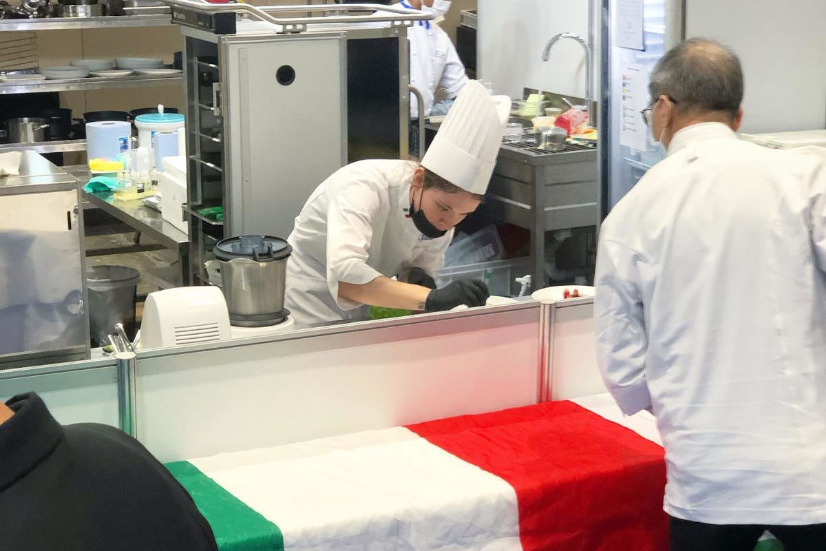 Giorgia Ceccato in gara La Nazionale italiana cuochi trionfa al Global Chef Challenge