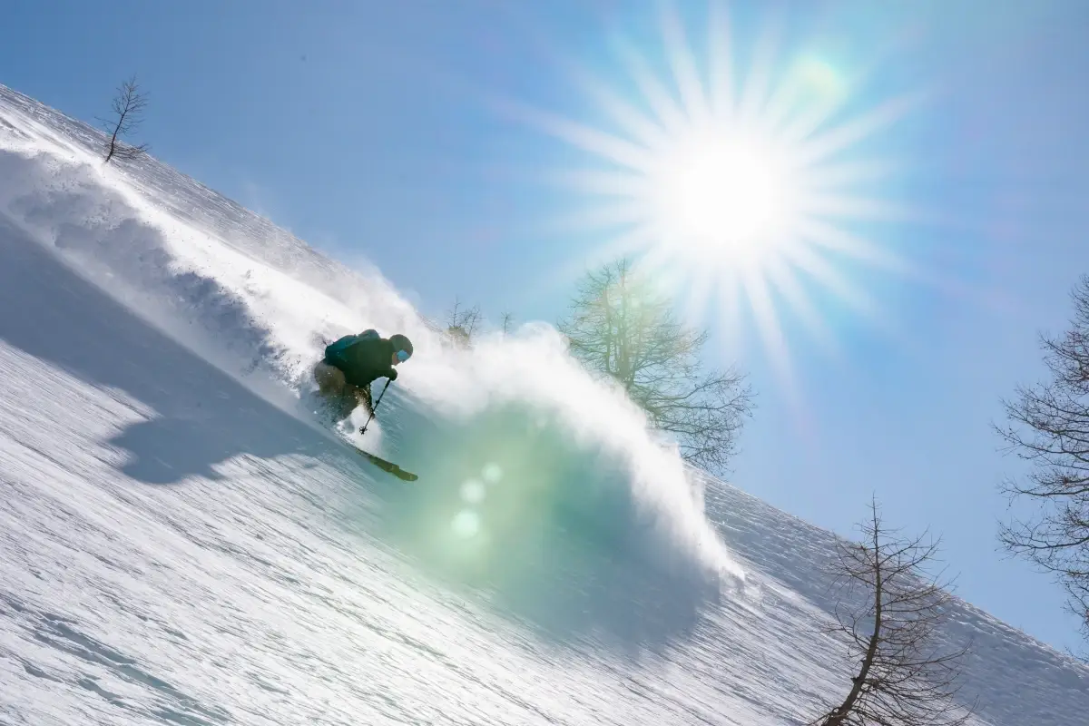 Neve fresca per sciare a Courmayeur (foto Elisa Bessega) Sci, gusto e divertimento: Courmayeur &egrave; pronta per l'inverno