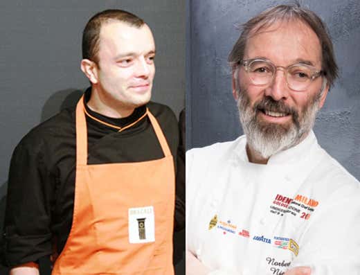 da sinistra: Francesco Bracali e Norbert Niederkofler