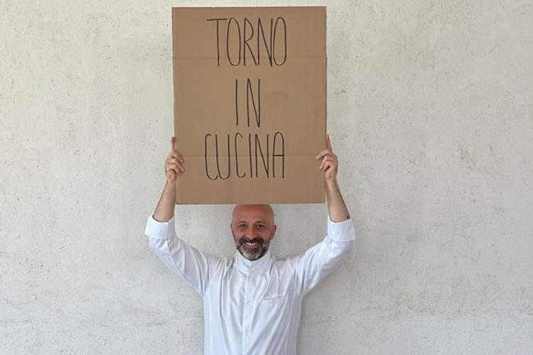 Niko Romito - Niko Romito torna in cucina A domicilio le sue specialità