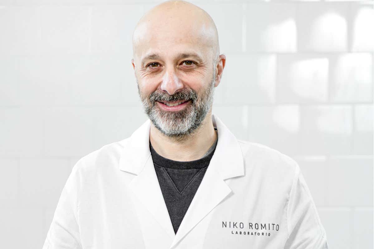 Lo chef Niko Romito (foto: Andrea Straccini) Laboratorio Niko Romito apre a Milano il primo flagship store