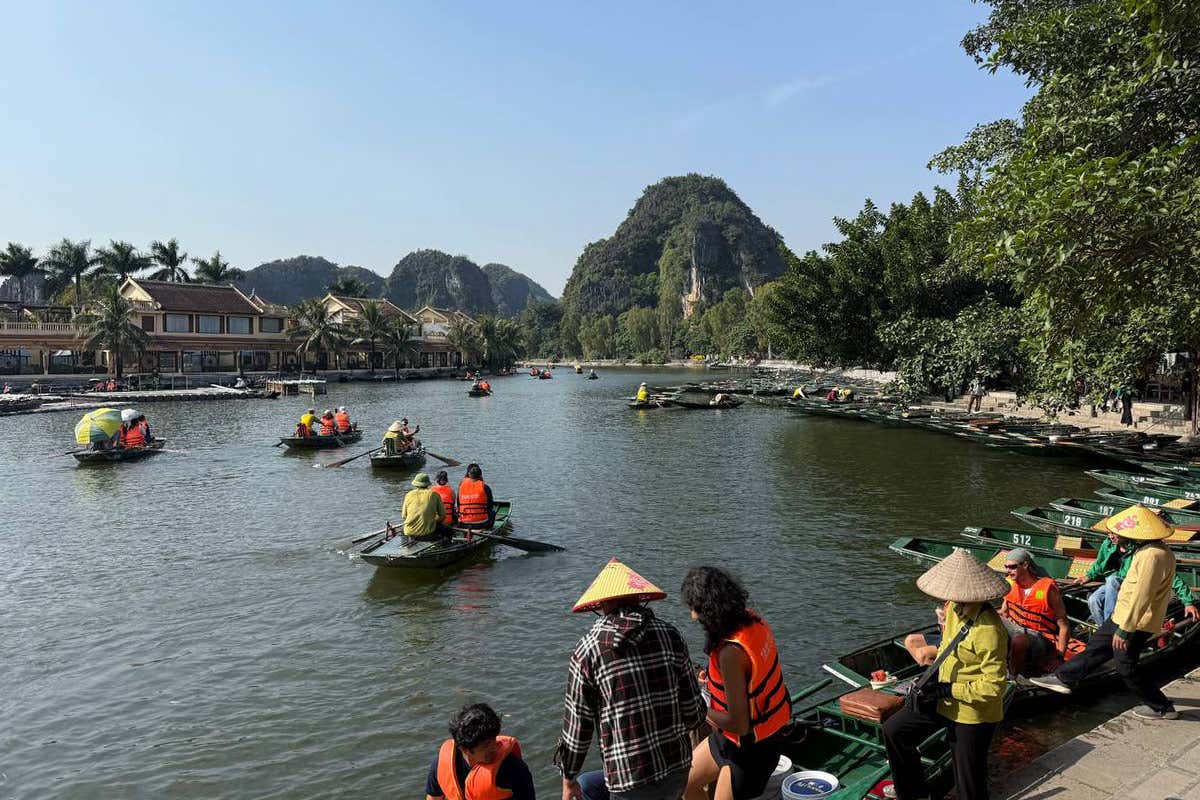   Ninh Binh in barca è un'esperienza da provare