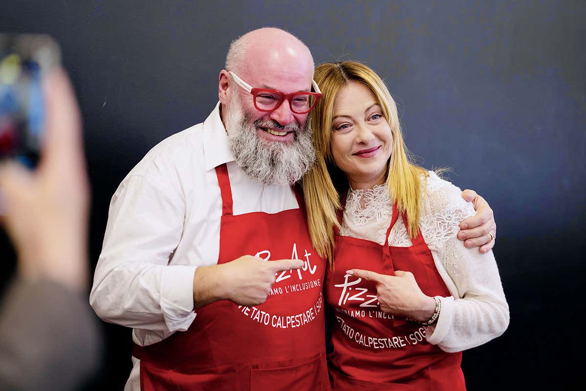 Meloni a PizzAut per il Primo Maggio: incontro con i ragazzi autistici a Monza
