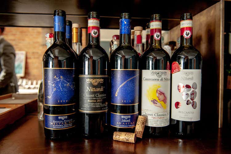 (Nittardi, tra arte e vino L&rsquo;80% delle bottiglie va all&rsquo;estero)