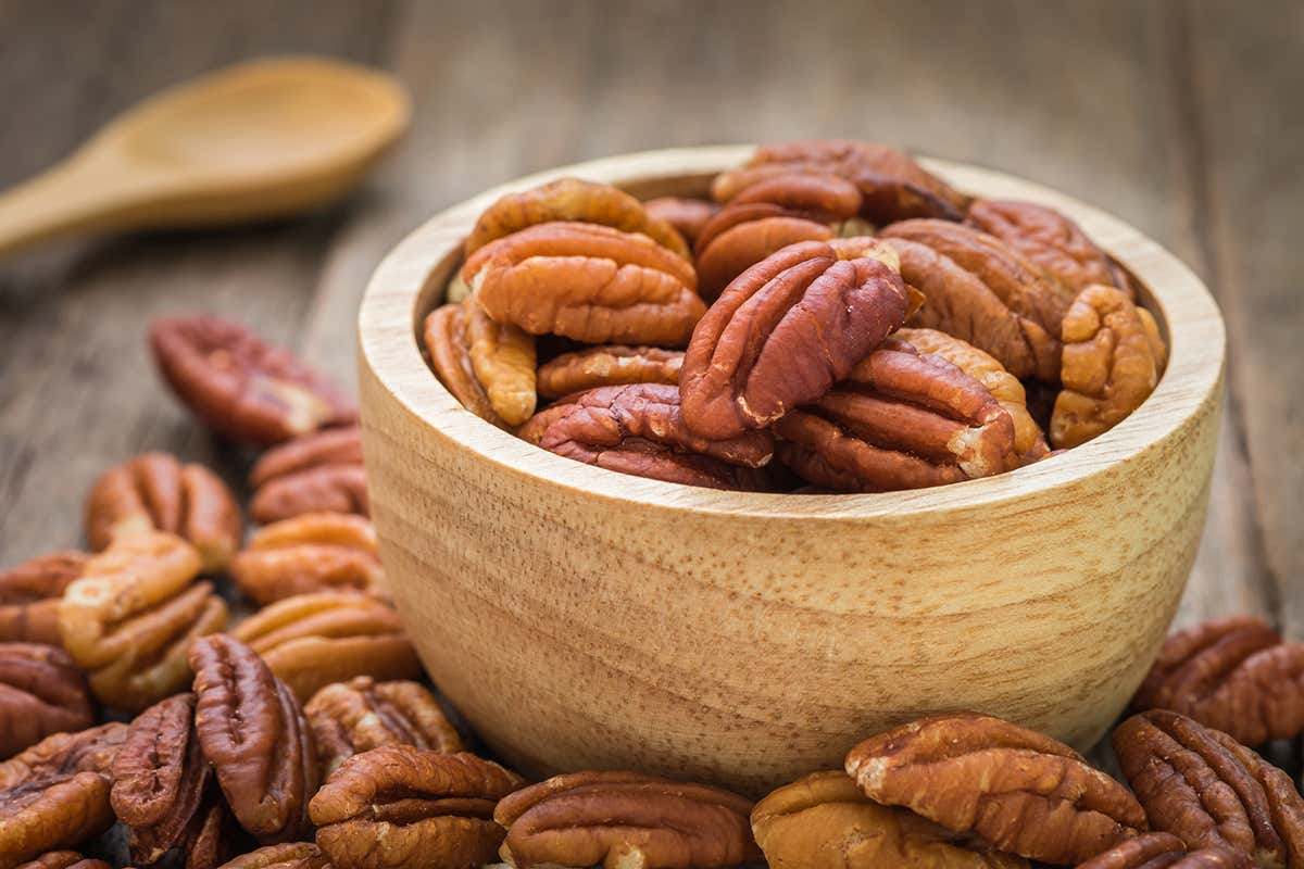 Sono il frutto della Carya illonoinensis Noci pecan: ecco perché mangiarle Sono il frutto della Carya illonoinensis Noci pecan: ecco perché mangiarle