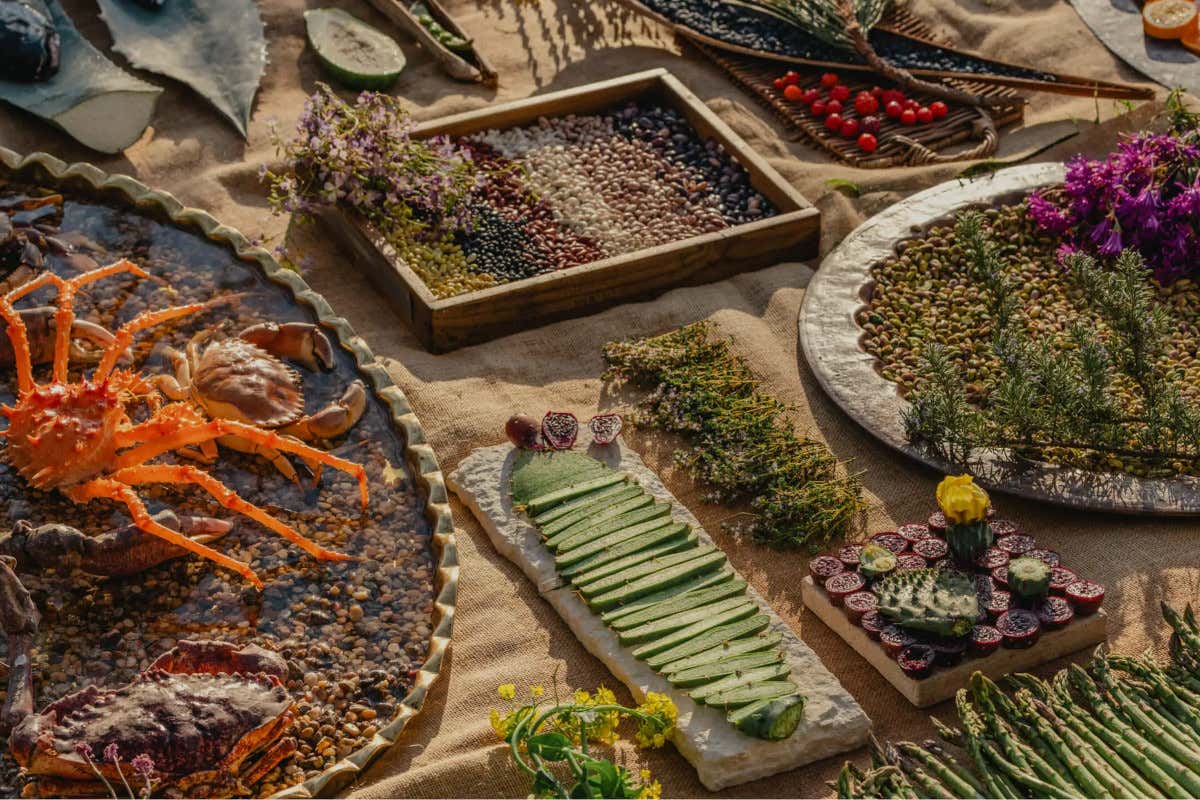 Alcuni degli ingredienti che il Noma utilizzerà nel pop-up di Los Angeles