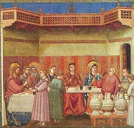 Giotto di Bondone - Nozze di Cana