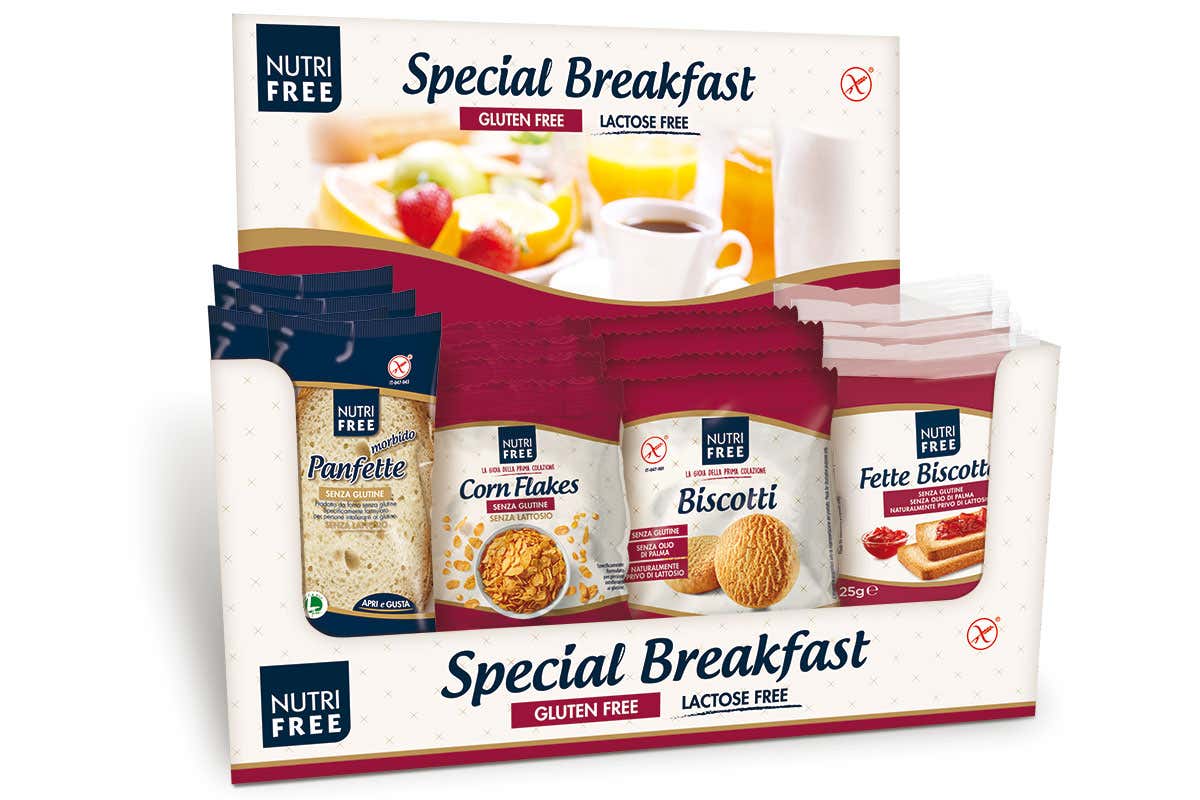 Colazione in hotel con proposte anche per intolleranti al glutine