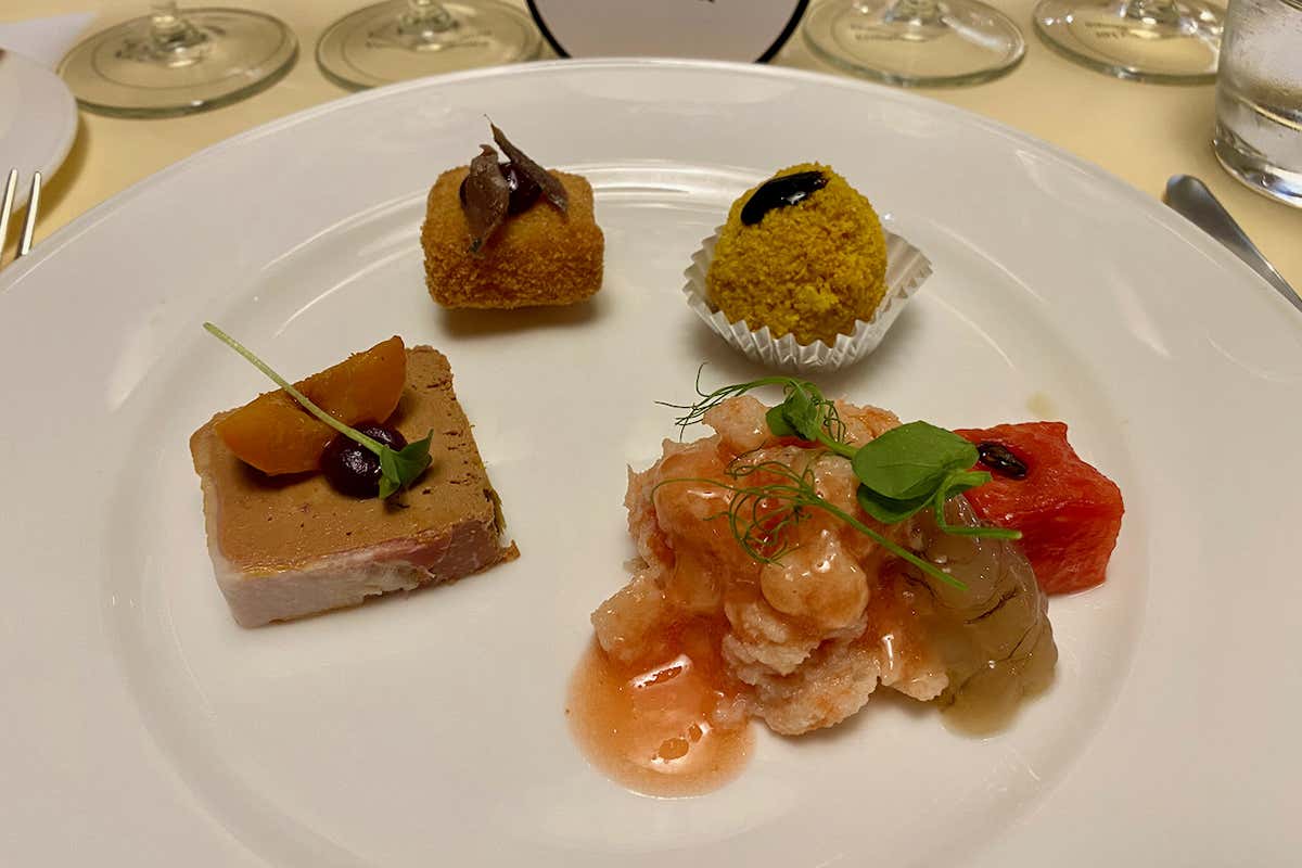 Assaggi di antipasto 