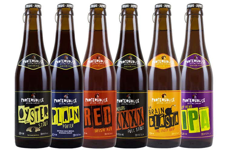 (Sei nuove etichette in formato 33 cl per il birrificio irlandese Porterhouse) (Sei nuove etichette in formato 33 cl per il birrificio irlandese Porterhouse)