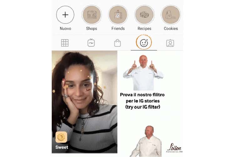 Il nuovo filtro facciale Loison per Instagram (Il nuovo filtro Loison per arricchire le storie di Instagram) Il nuovo filtro facciale Loison per Instagram (Il nuovo filtro Loison per arricchire le storie di Instagram)