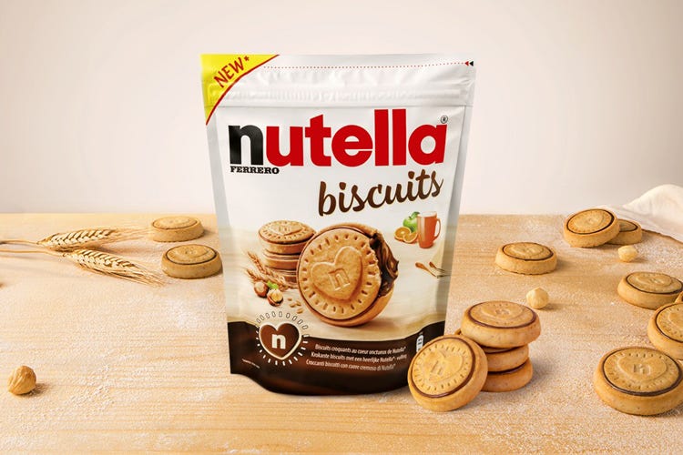 Una confezione di Nutella Biscuits (Nutella Biscuits online a 12 euro Confezioni a ruba nei supermercati)