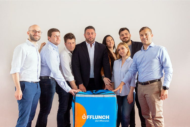 Il team di Foodlunch (Offlunch apre a Milano e acquista la start up Taaac)