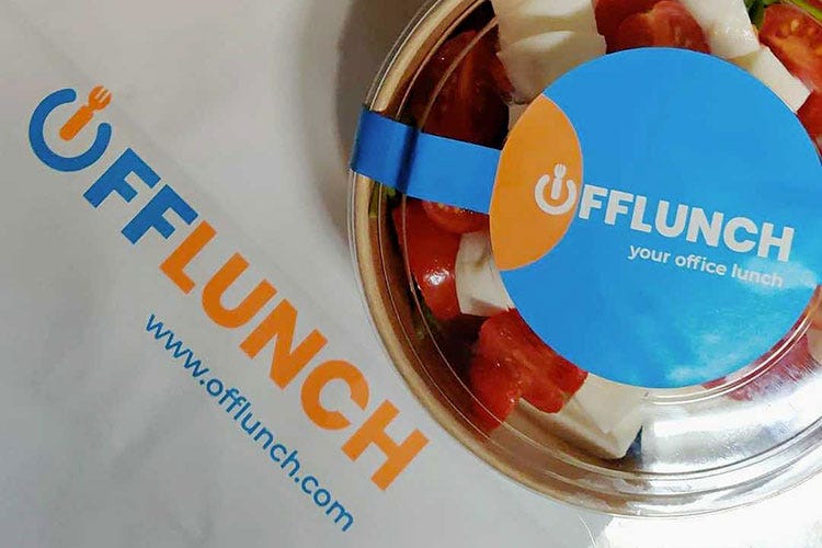 Il packaging OffLunch - OffLunch raccoglie 400mila euro Pronti ad allargare il network