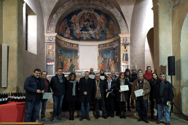 La cerimonia di premiazione (Olio Colline di Cori e Olio Biologico  Svelati i vincitori dei concorsi)