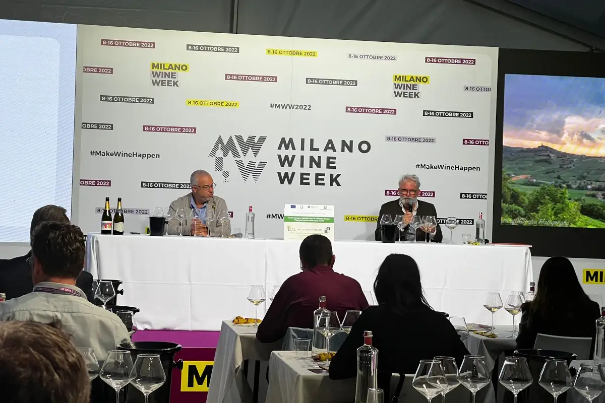 Il Consorzio dell'Oltrep&ograve; alla Milano Wine Week&nbsp; L'Oltrep&ograve; Pavese si racconta alla Milano Wine Week