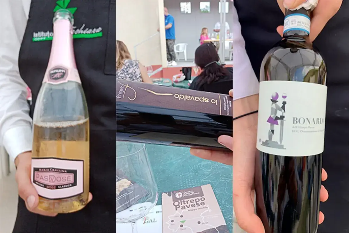 Pas Ros&eacute;, Spavaldo e Bonarda Un... Giro di degustazioni L'Oltrep&ograve; mette il suo top nel calice