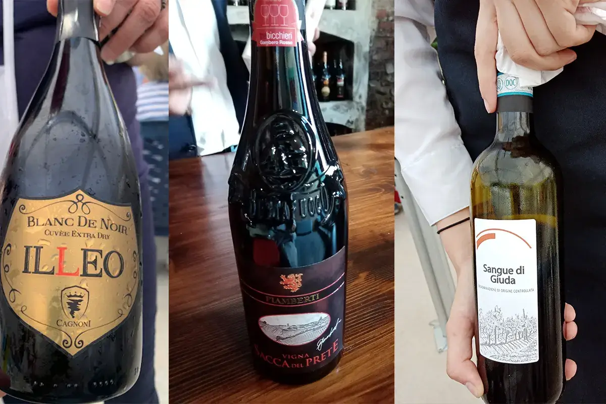 Nero di Sclavi, Buttafuoco e Sange di Giuda Un... Giro di degustazioni L'Oltrep&ograve; mette il suo top nel calice