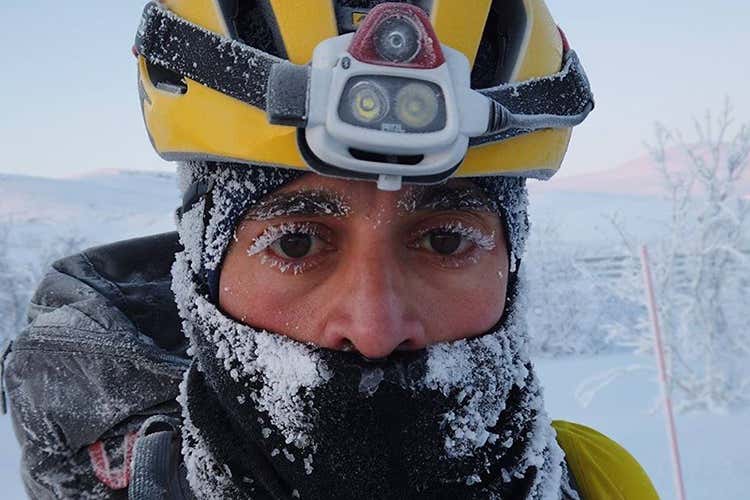 Grassi e proteine nella sua dieta (Omar Di Felice, alimentarsi tra i ghiacci)