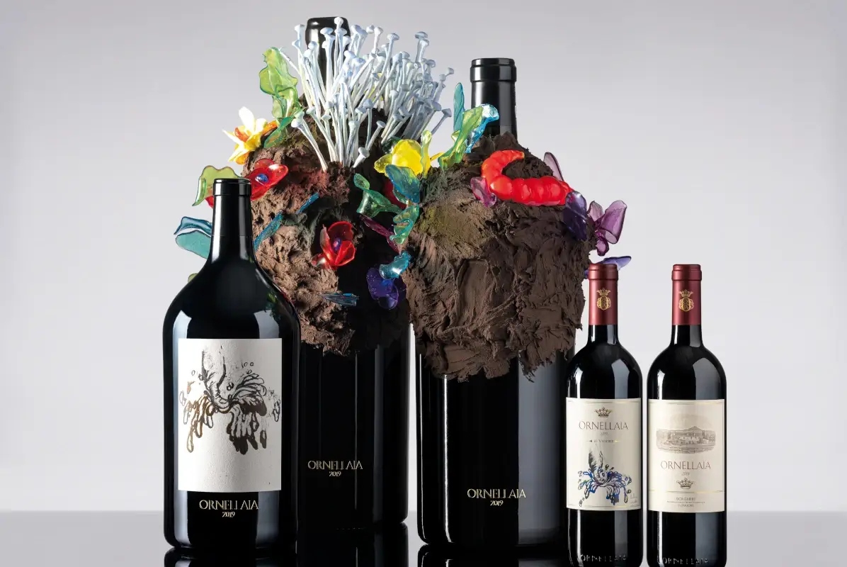 L'etichetta Ornellaia 2019, due artisti svedesi per disegnare un vino di