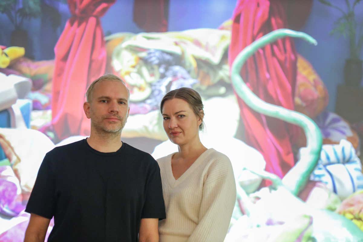 Hans Berg e Nathalie Djurberg Ornellaia 2019, due artisti svedesi per disegnare un vino di