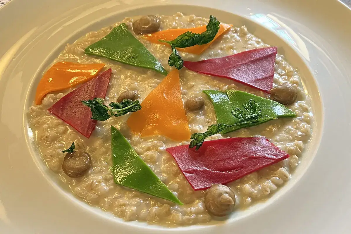 Orzotto arlecchino Orzotto arlecchino