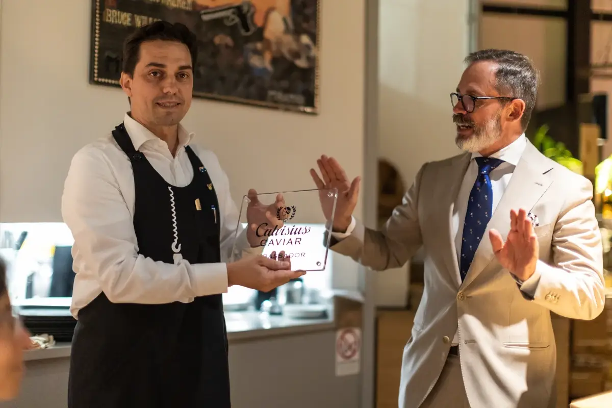 Oscar Mazzoleni e Stefano Bottoli&nbsp; Matrimonio d&rsquo;eccellenza: Al Carroponte di Bergamo &egrave; Calvisius Ambassador