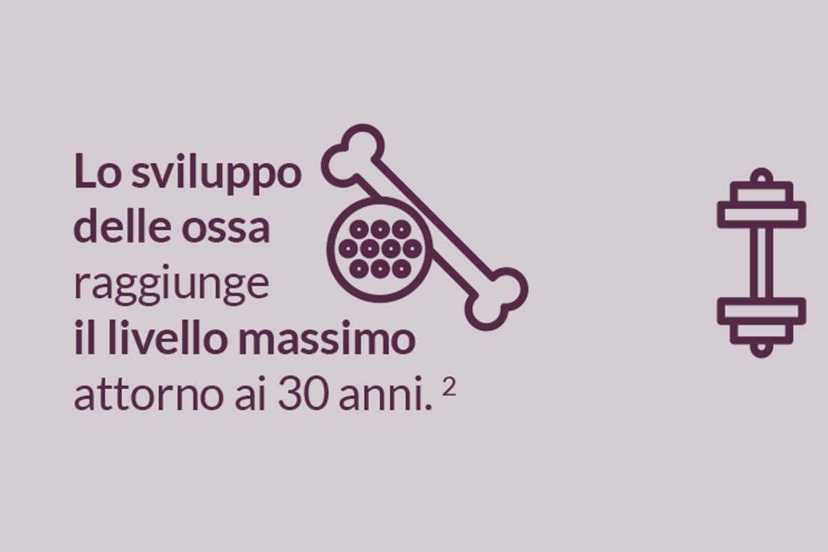 Lo sviluppo delle ossa Tanti minerali per rafforzare le ossa: sport e dieta sana le armi migliori