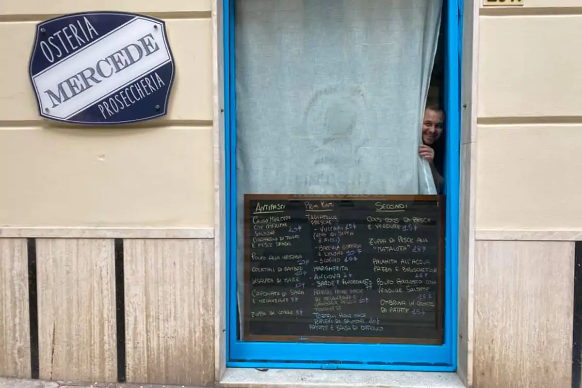 Osteria Mercede si &egrave; adattata naturalmente alla nuova normalit&agrave; e il doppio turno &egrave; quello di prima della pandemia Doppio turno? Un'ora in pi&ugrave; &egrave; pocoAi ristoranti serve riaprire le sale