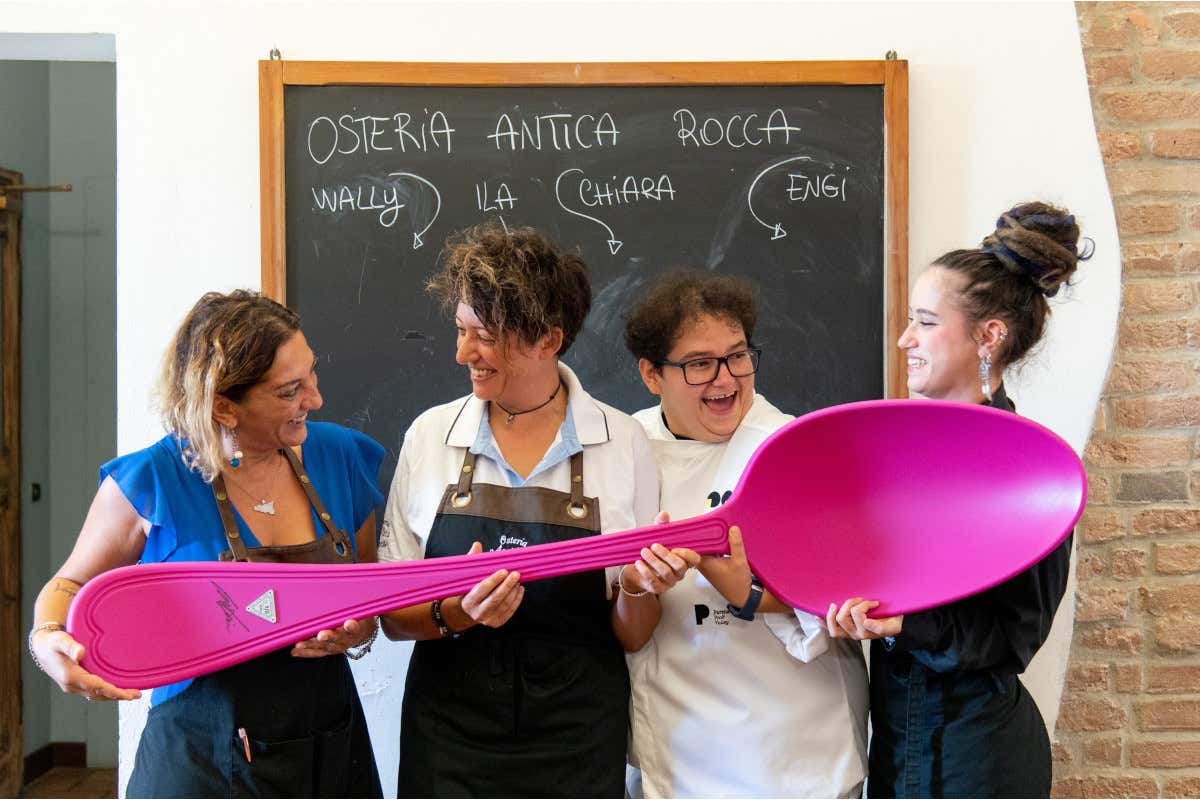Osteria Antica Rocca, il sapere femminile in cucina