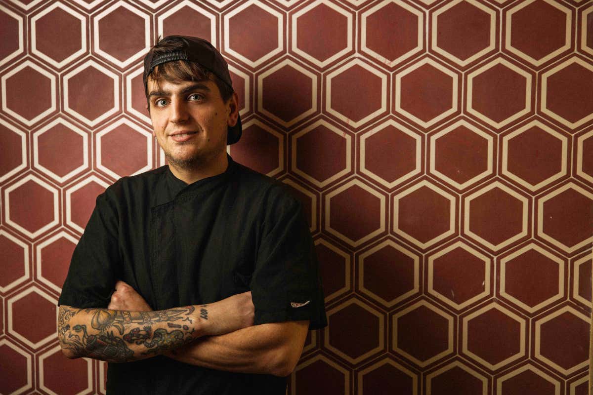 Chef Giacomo Meschini dell'Osteria della Parola