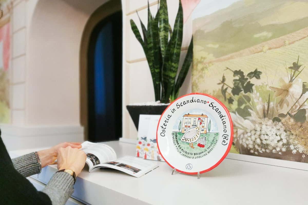 Il piatto del Buon Ricordo dell’Osteria in Scandiano