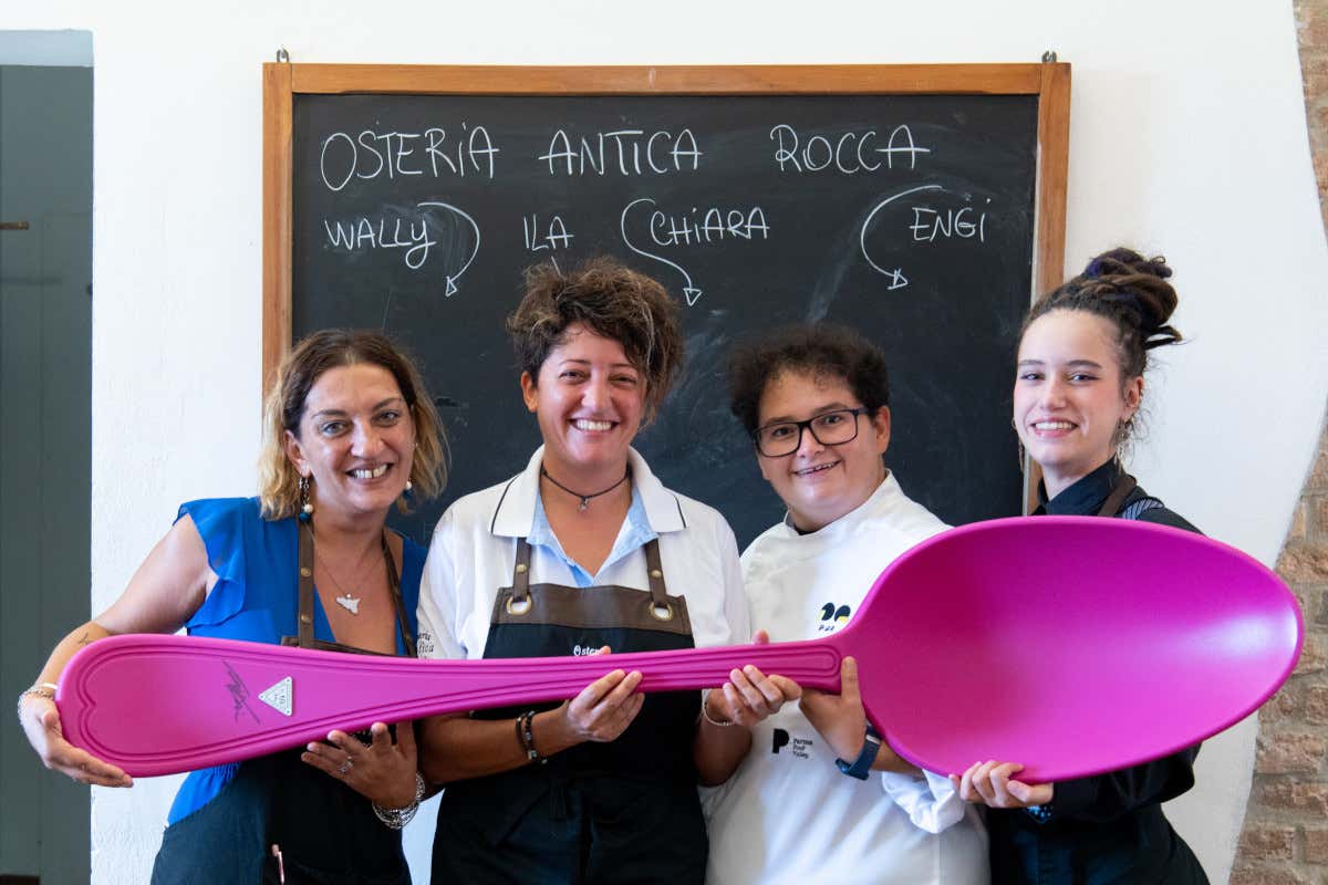 All'Osteria Antica Rocca di San Quirico la cucina è “femminile plurale”