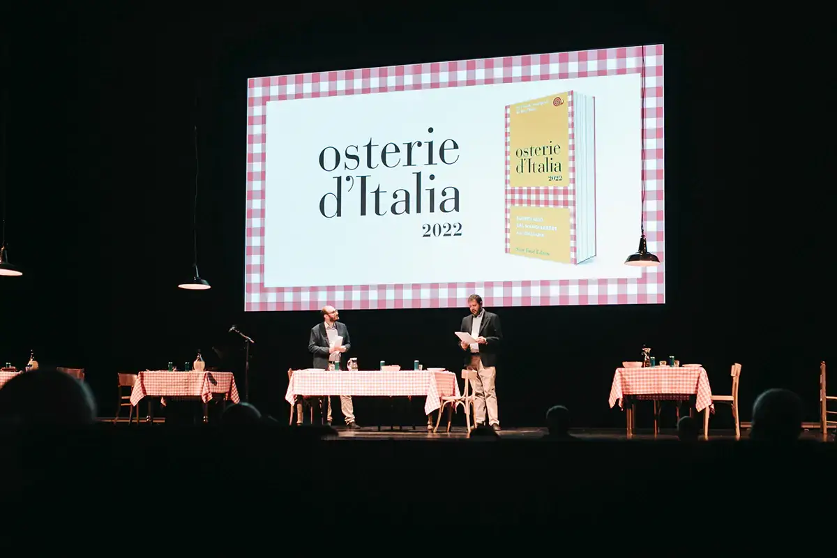 La presentazione della guida Osterie d'Italia 2022, disponibile dal 27 ottobre Osterie d'Italia 2022, 120 le novit&agrave;. Campania regione pi&ugrave; premiata da Slow Food