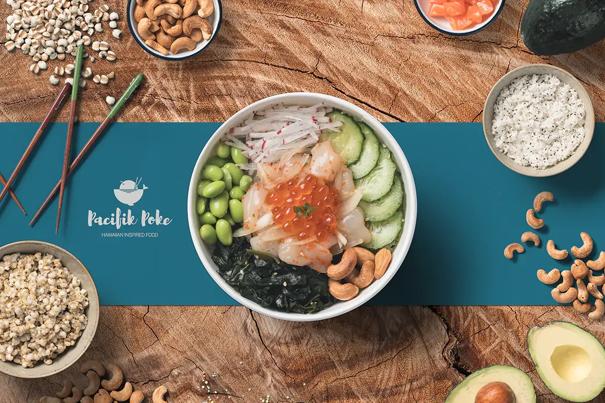 Le poke bowl al centro dell'offerta di Pacifik Poke Pacifik Poke, settebello a Torino grazie alla prima apertura in franchising