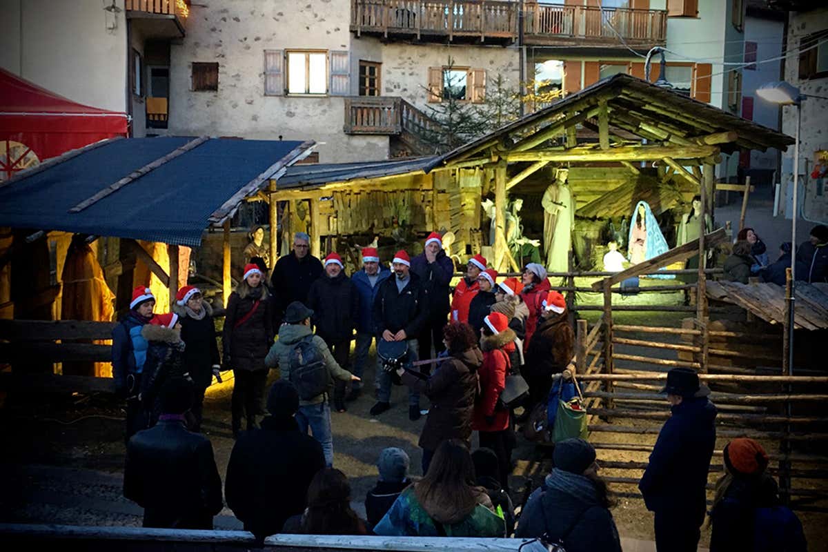 Miola, il borgo in Trentino che si trasforma nel Paés dei Presepi