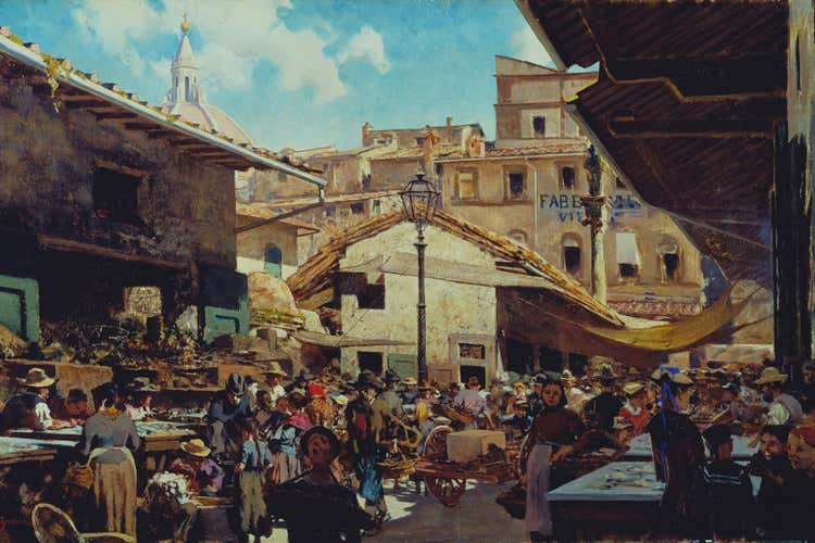 Una delle opere in mostra dal 19 settembre al 10 novembre a Firenze (Palazzo Antinori apre i saloni per i dipinti di Telemaco Signorini)