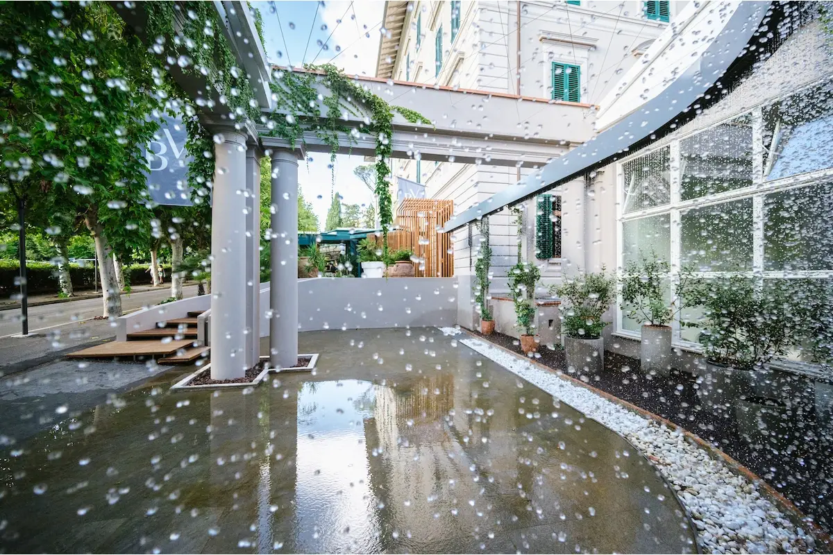 L'ingresso di Palazzo BelVedere Antichi rituali e nuovo glamour: Palazzo BelVedere inaugura la Home Spa