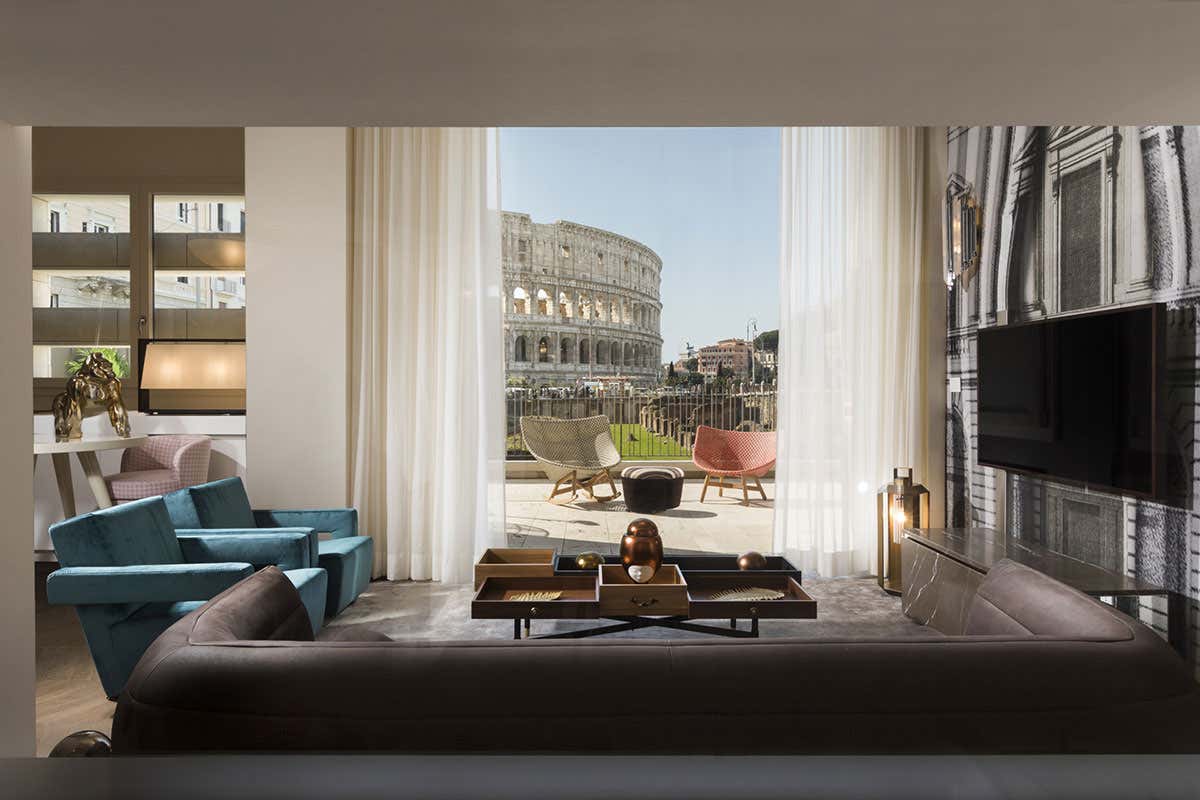L'ospitalità 5 stelle lusso di Palazzo Manfredi a Roma