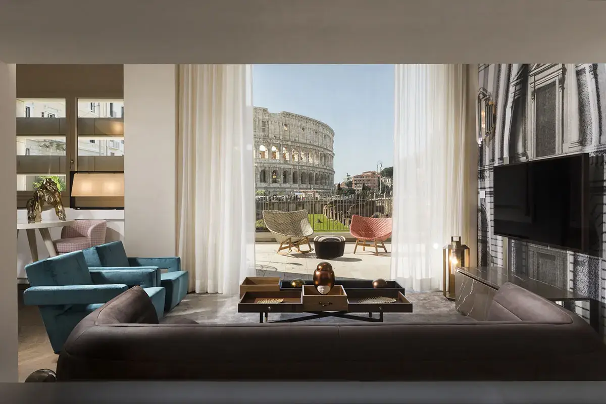 L'ospitalità 5 stelle lusso di Palazzo Manfredi a Roma