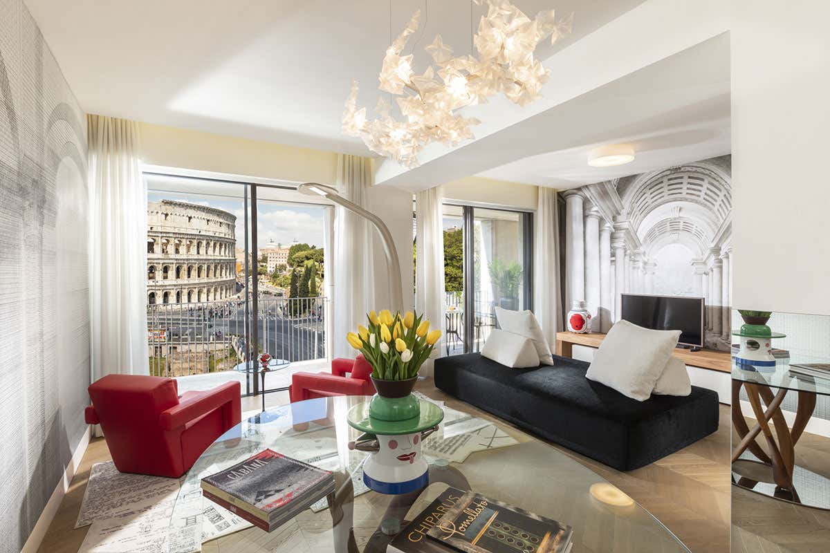 L'ospitalità 5 stelle lusso di Palazzo Manfredi a Roma