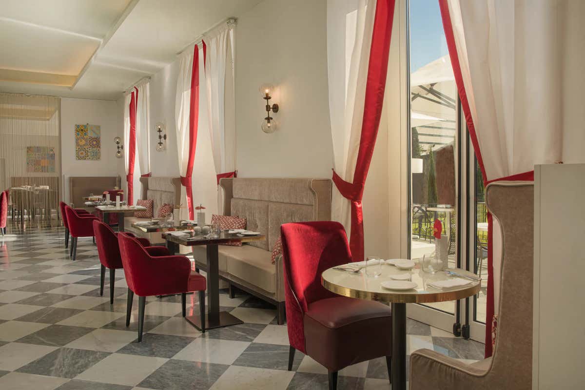 La sala del ristorante Grand Tour