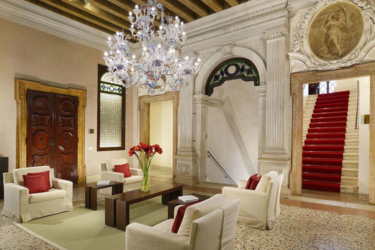 Le sale interne di Palazzo Giovanelli  Palazzo Giovanelli elenganza e stile sul Canal Grande