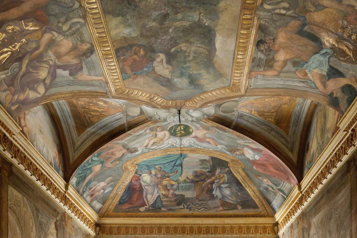 Gli affreschi di Palazzo Roma  Shedir Collection, quattro gioielli di autentico lusso tra le vie della Capitale