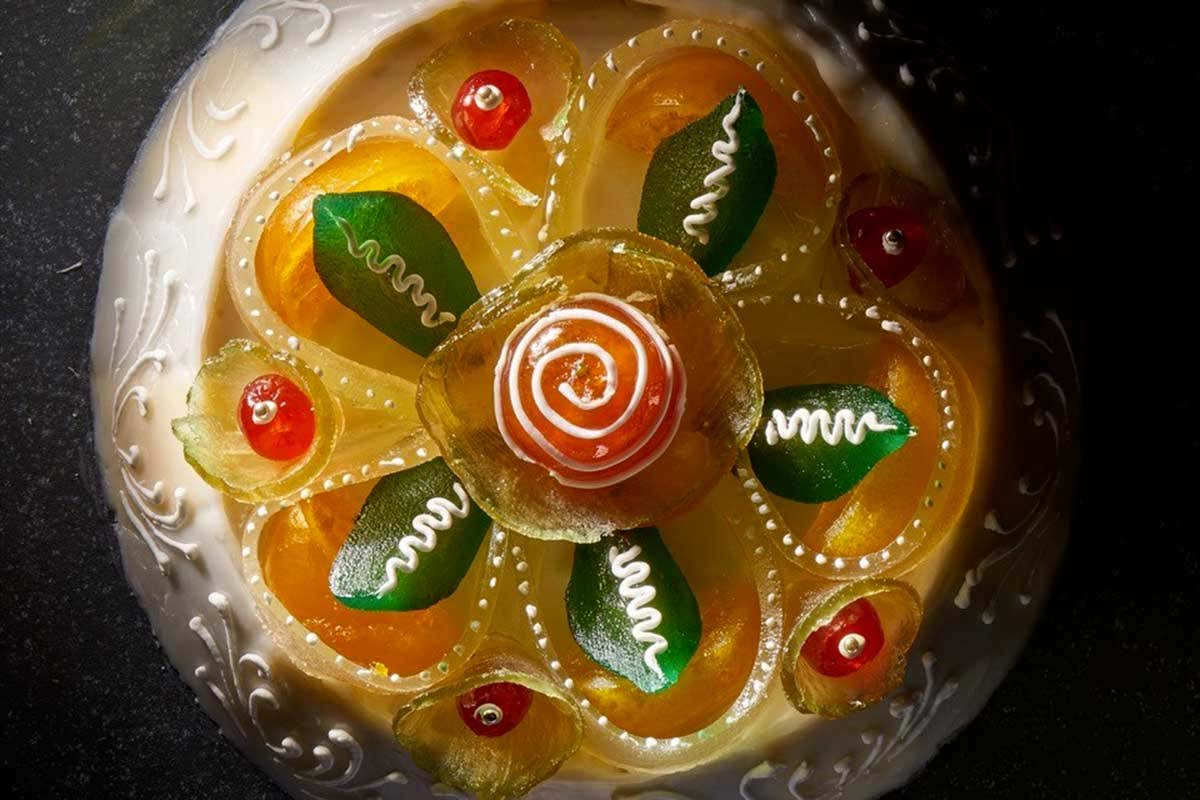 Una delle creazioni della  Pasticceria Palazzolo a Cinisi (Pa) Santi Palazzolo, la pasticceria post-Covid nel segno dell'innovazione