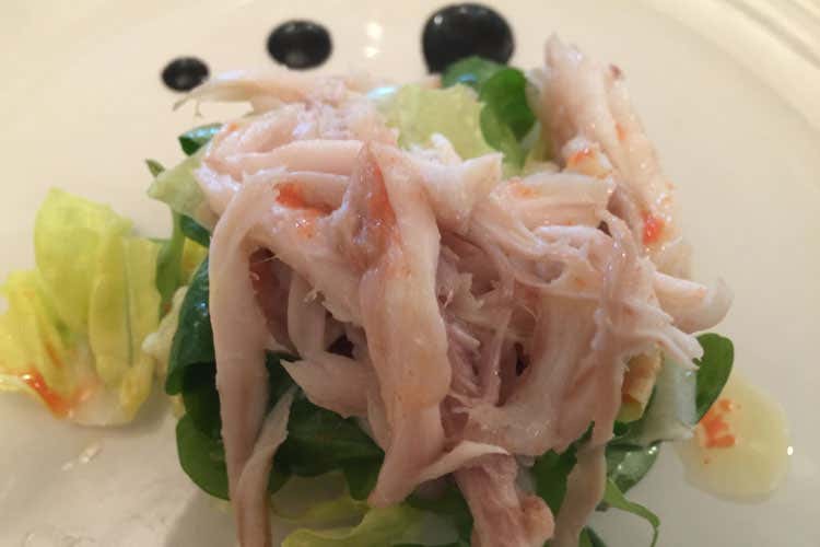 Ali di razza con arancia e insalatina - I 43 anni del ristorante Pampero Grande festa sul Lago d'Endine